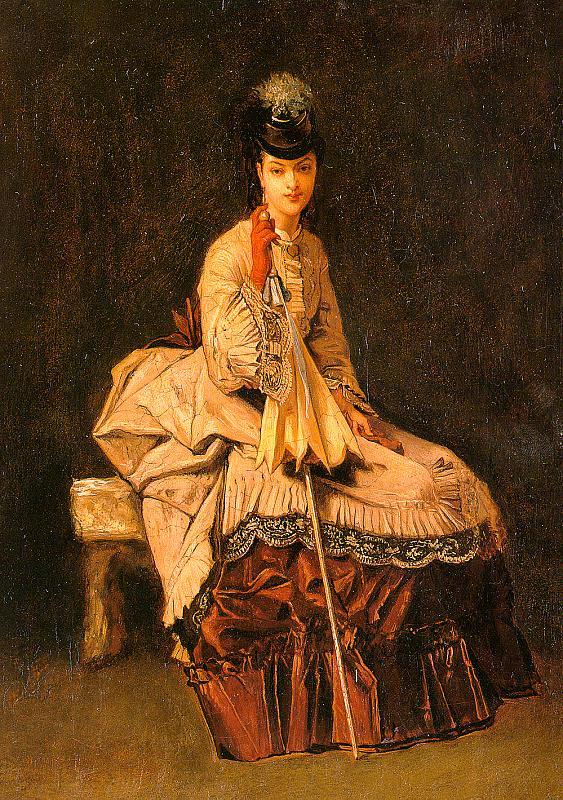  Jules-Adolphe Goupil Lady Seated